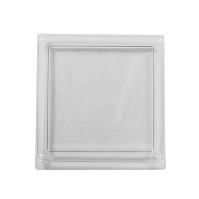 Image of Rayher Tile Casting Mould, Square Shaped Mould for Concrete or Plaster of Paris, Reusable DIY Tiles, 16x16cm, clear, 36097000