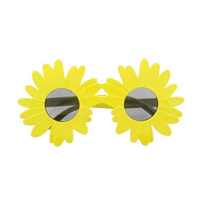Image of Zac&#039;s Alter Ego Fancy Dress Yellow Sunflower Glasses