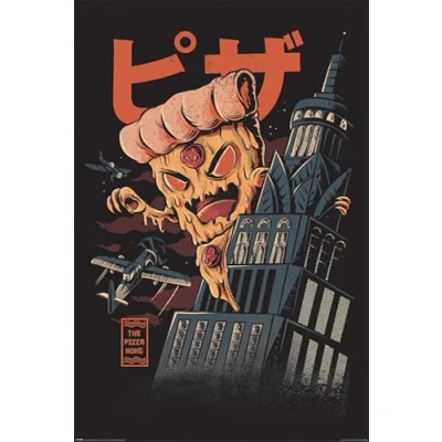 Image of Pyramid International Unisex Youth Pizza Kong Poster 61x91.5