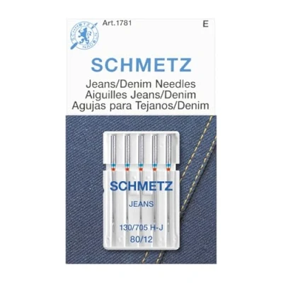 Image of Schmetz Jeans (Denim) Sewing Machine Needles, Size 80/12