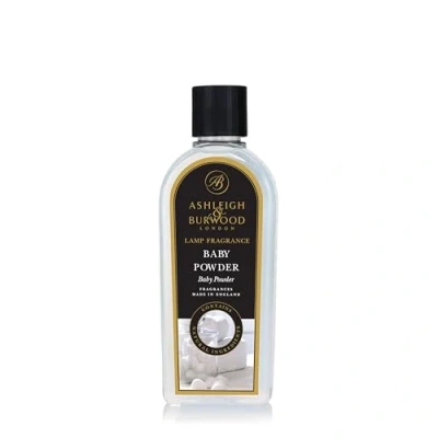 Image of ASHLEIGH &amp; BURWOOD Baby Powder Lamp Fragrance 500 ml Made in the UK Fresh Scent