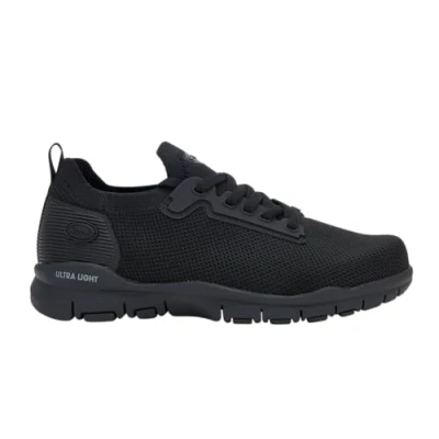 Image of Scholl Men&#039;s Jump Sock Health Care Professional Shoe, Black, 8 UK