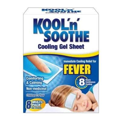 Image of Kool n Soothe Cooling Strip Sachets Kids Multipack 8