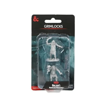 Image of D&amp;D Nolzur&#039;s Marvelous Miniatures: Grimlocks WizKids Unpainted Dungeons and Dragons Miniatures