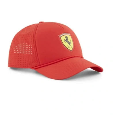 Image of PUMA Men&#039;s Ferrari Race Cap, Rosso Corsa, One Size