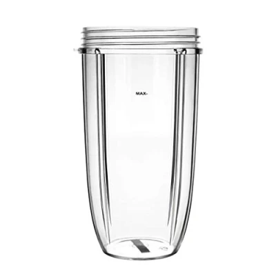 Image of AidShunN Juicer Cups for NutriBullet Replacement Parts 600w 900W 18OZ 24OZ 32OZ Clear Mugs Blender Mixer (32OZ)