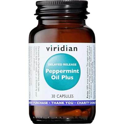 Image of Viridian Peppermint Oil Plus (Delayed Release) 30 Vegicaps