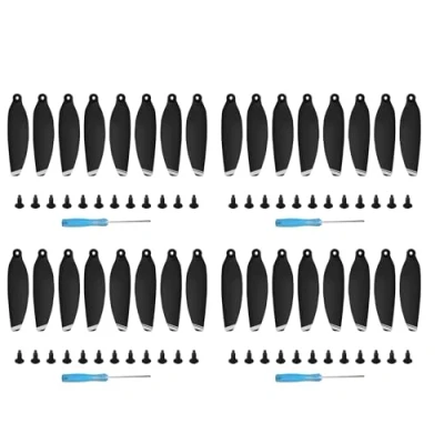 Image of 32x/16x Propellers for DJI Mini 2 SE/Mini / SE Replacement 4726 FM Prop Blades Low noise Wings Drone Accessories Screws &amp; Screwdrivers Colour Tips (32x Silver Tip)