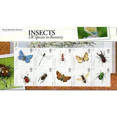 Image of 2008 INSECTS Stamps Presentation Pack