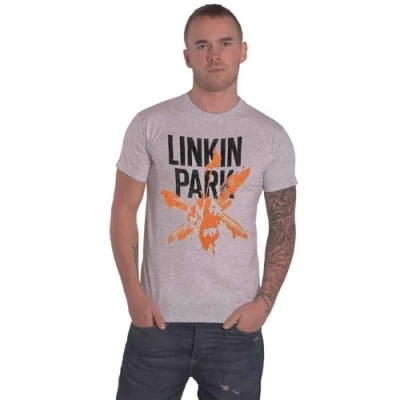 Image of Rock Off officially licensed products Linkin Park Soldier Icons T Shirt XXL Black