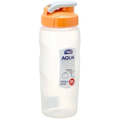 Image of Lock &amp; 500ml Orange Sports Handy Bottle With Carry Strap