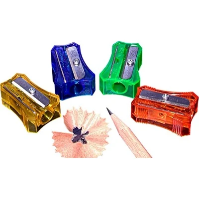 Image of Kum 303.57.21 Plastic Stenograph Ice Steel Blade Pencil Sharpener, Colors Vary