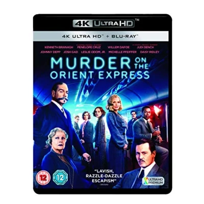 Image of Murder On The Orient Express (2017) 4k Ultra HD [Blu ray]