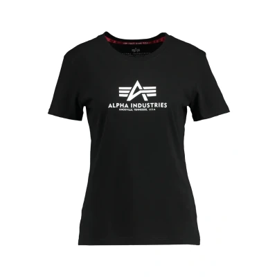 Image of Alpha Industries NEW Print Tshirt, Women&#039;s, Size: Small, Black