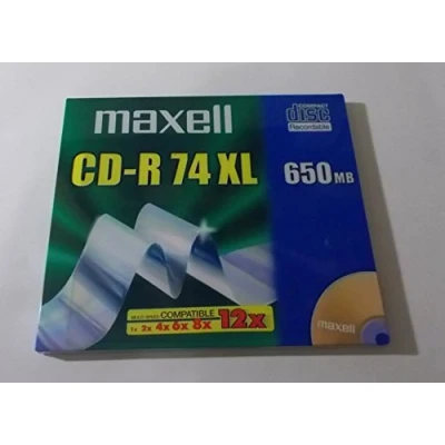 Image of Maxell CDR74 XL CDR 650 M B