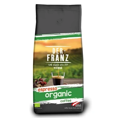 Image of Der Franz Espresso organic Coffee, whole bean, 1000 g
