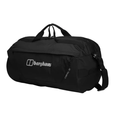 Image of Berghaus Unisex Carry All Mule Holdall Duffel Bag, 20 L, 30 50 Black, Litre