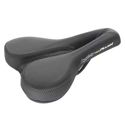 Image of VELO Basic Deep Channel Saddle Black, L = 262 X W 165 Mm