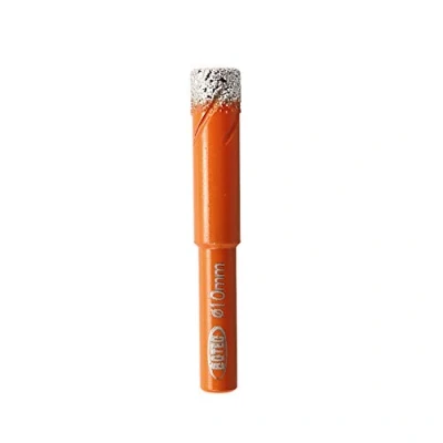 Image of Dry Diamond Drill Bit Set,BGTEC 10mm Hole Saw for Granite,Marble,Masonry, Concrete, Tile/Ceramic, Glass, Hard Plastic,Vacuum Brazed Core Kit