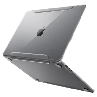 Image of Spigen Thin Fit Laptop Case Compatible with MacBook Air 15 inches 2024 M3, 2023 M2 A2941 Crystal Clear (Transparent)