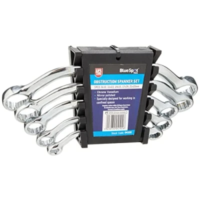 Image of BlueSpot Metric Obstruction Spanner Set (5 Pieces)