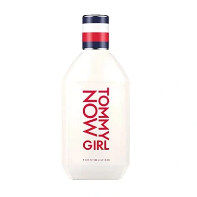 Image of TOMMY Hilfiger NOW GIRL Eau de Toilette 100 ml Perfume for Women Fruity Floral Fragrance Fresh and Citrus Notes White Glass Bottle