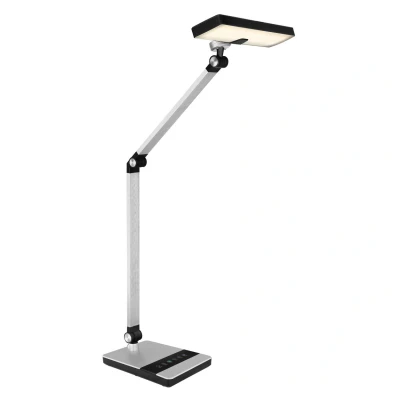 Image of Dally Integrated LED Table Lamp Black Dimmable 4000 6500K Touch Dimmer