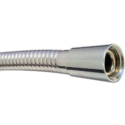 Image of Euroshowers SuperLux 1.5m Stainless Steel Shower Hose (11mm Bore) 52920 by