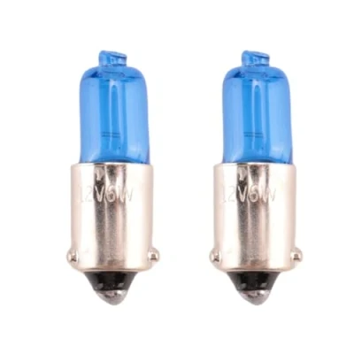 Image of Joskeijky 2x H6W BAX9S 6W White Xenon Car Side Marker Parking Lamp 12V 5000K