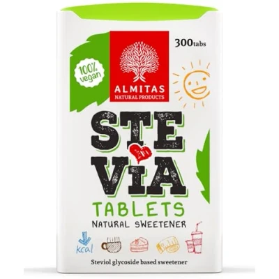 Image of Stevia Tablets Sweetener (300 tabs), Made in Germany, For Coffee or Tea