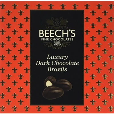 Image of Beech&#039;s Fine Chocolate Luxury Dark Brazils 90 g (Pack of 3)