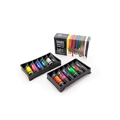 Image of Liquitex Acrylic Paint, Set, 22 ml (Pack of 12)