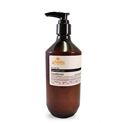 Image of Angel en Provence Rose Elastic Curl Conditioner (for Curly Hair) 800ml Gently Cleanses and Leaves Hair Silky Easy to Manage