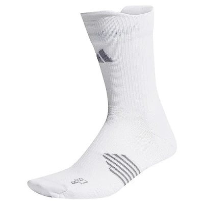 Image of adidas Unisex Running x Supernova Crew Socks, White/Grey Three, 6.5 8