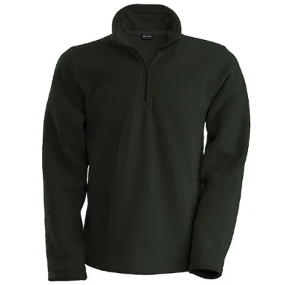 Image of Kariban Mens Enzo 1/4 Zip Fleece Top (3XL) (Navy)