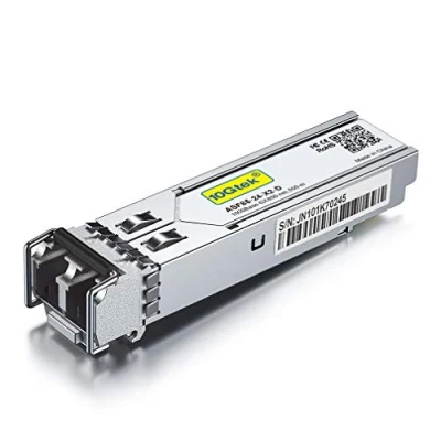 Image of 1G SFP SX LC Multimode Module 550 meter, 1000Base Mini Gbic Transceiver Compatible for Cisco GLC MMD, Meraki, Mikrotik S 85DLC05D, Netgear AGM731F, Ubiquiti UniFi UF MM 1G, D Link,Zyxel and more