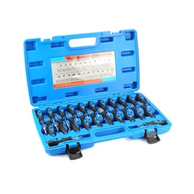 Image of QWORK® 23 PCS Automotive Terminal Removal Tool Kit Carbon Steel Pin Extractor Set for Car Electrical Wiring Connector Release