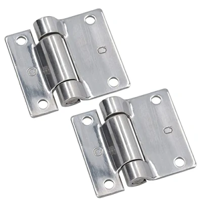 Image of Stainless Steel Hinge Heavy Duty 65x73mm Industrial Door Hatch Locker 2PK