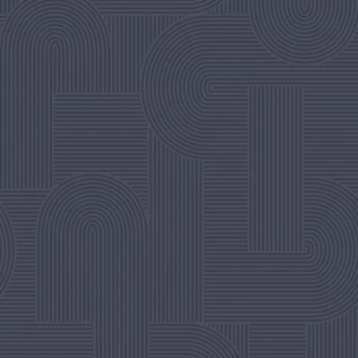 Image of Sublime Mindful Living Floral Navy Wallpaper Paste The Wall Contemporary Sand Geometric Pattern Textured Vinyl Design Feature or 4 Suitable for Any Room
