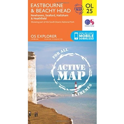 Image of Explorer Active OL 25 Eastbourne &amp; Beachy Head Map