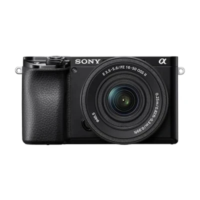 Image of Sony Alpha 6100 APS C Mirrorless Camera with 16 50 mm f/3.5 5.6 Power Zoom Lens (Fast 0.02s Autofocus, Eye Tracking Autofocus for Human and Animal, 4K Movie Recording Flip Screen)