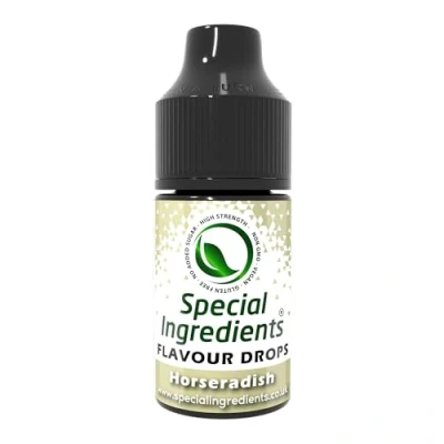 Image of Horseradish Flavour Drop 500ml Highly Concentrated Versatile Food Flavouring Vegan, Non GMO, Gluten Free