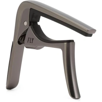 Image of Jim Dunlop 63CGM Trigger Fly Capo Curved Gun Metal,68 g