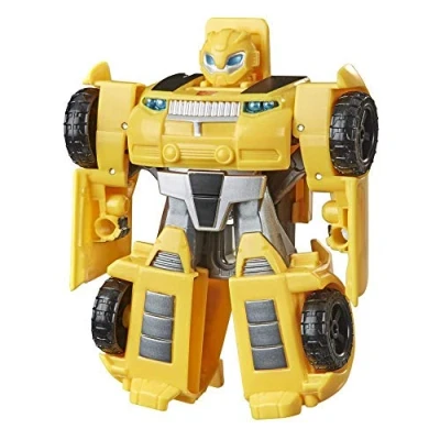Image of Transformers Playskool Heroes Rescue Bots Academy Classic Team Bumblebee Converting Toy, 4.5 Inch Action Figure, F0886