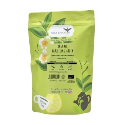 Image of Tea People Organic Darjeeling Green 200g Refill Pack