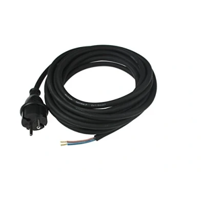 Image of as Schwabe 70532 Bohrmaschinen Anschlussleitung, schwarz, 3 m H05RN F 2x1,0, 230 V