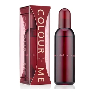 Image of Colour Me Dark Red Perfume for Men and Women. 100ml Eau de Parfum Luxury Fragrance Mens &amp; Ladies Perfume, Long Lasting Aftershave by Milton Lloyd