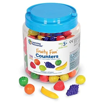 Image of Learning Resources Fruity Fun Counters, Medium