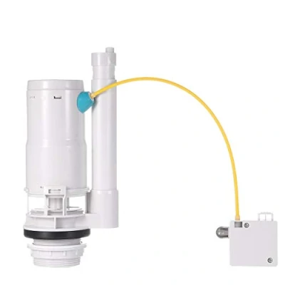 Image of Toilet Flush Valve Button Cistern Dual Push Siphon Fill Bottom Side Entry