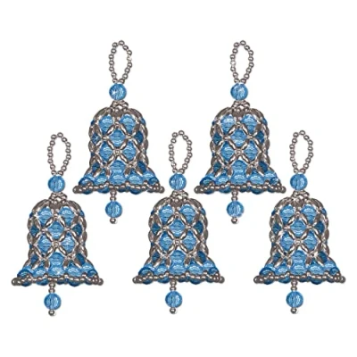 Image of Design Works Crafts Beaded Ornaments Kit Makes Set of 5, Various